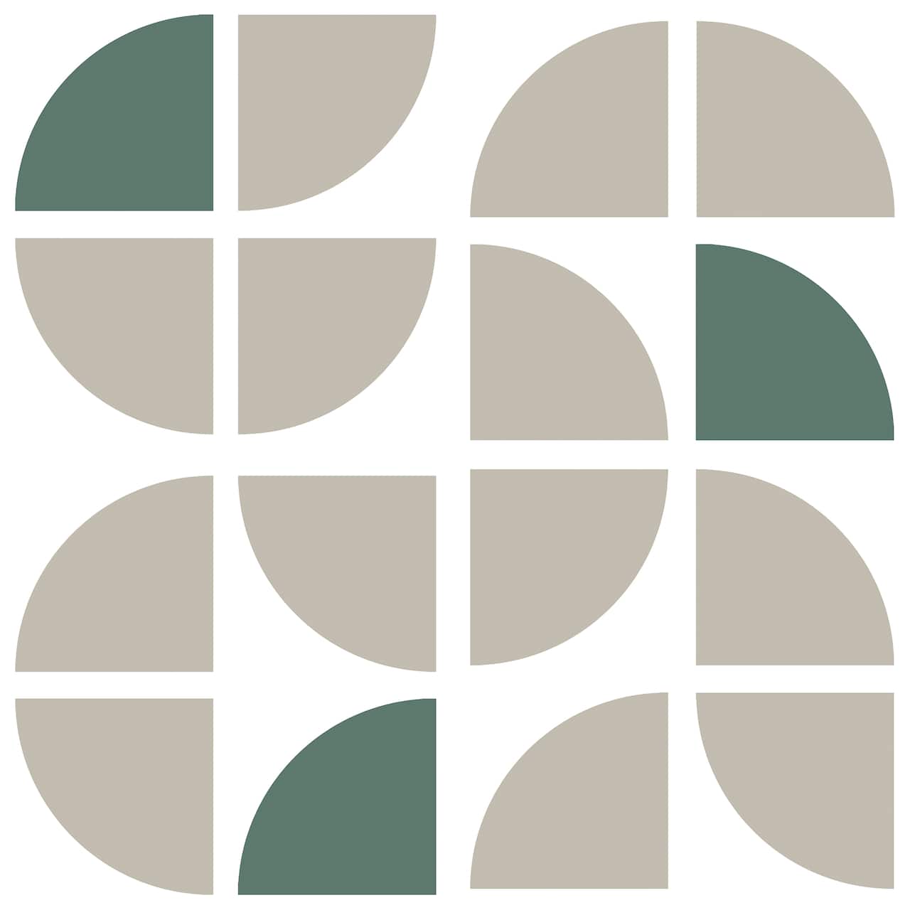 Designs Direct Mod Geo Crescents Peel & Stick Wallpaper